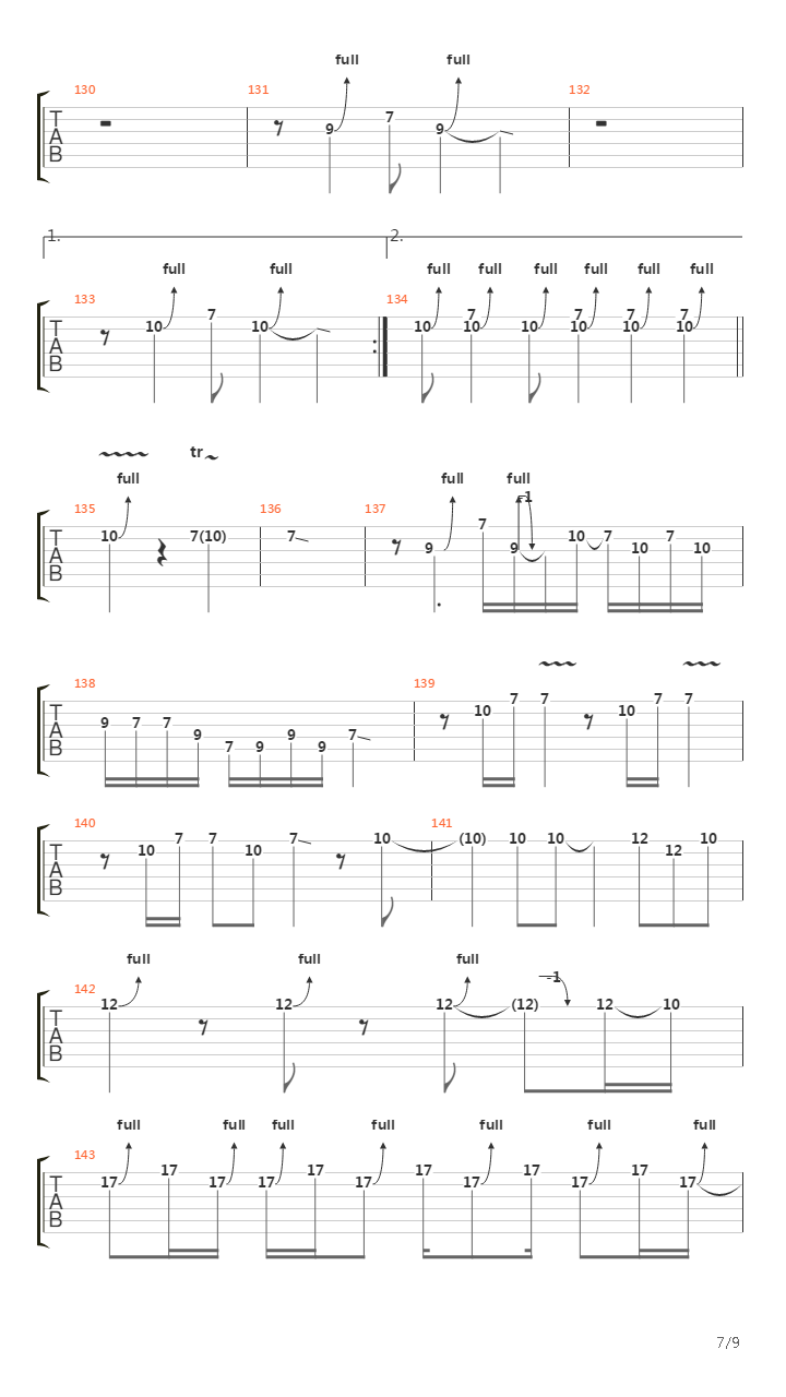 For Those About To Rock吉他谱