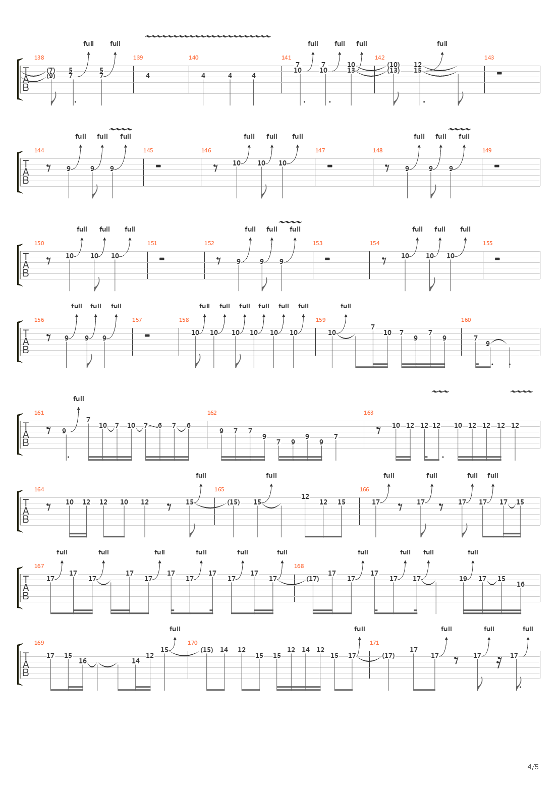 For Those About To Rock吉他谱