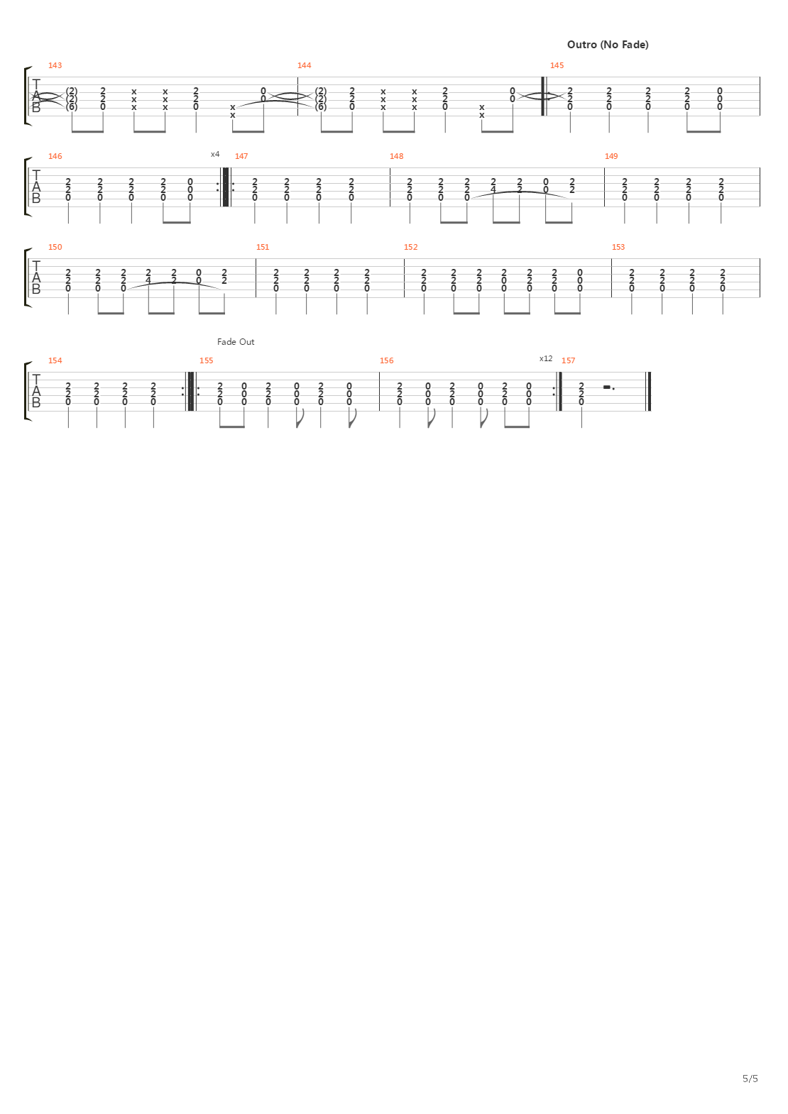 Its A Long Way To The Top吉他谱