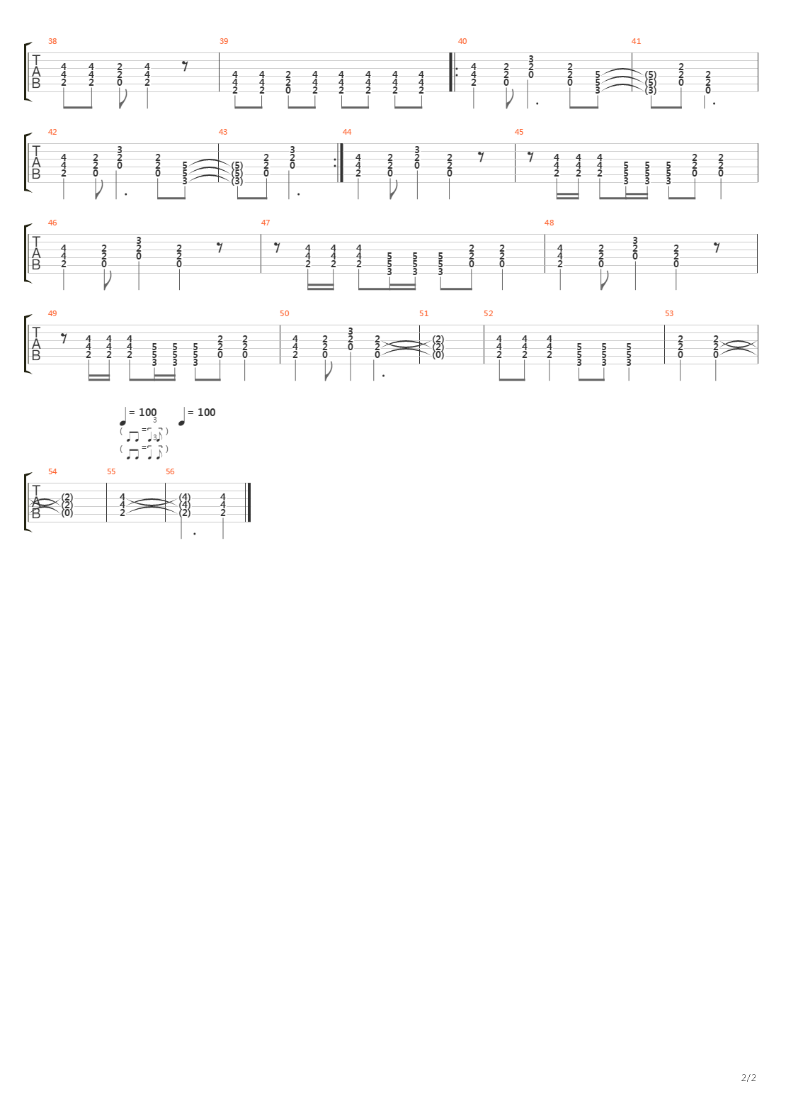 Rising Power吉他谱