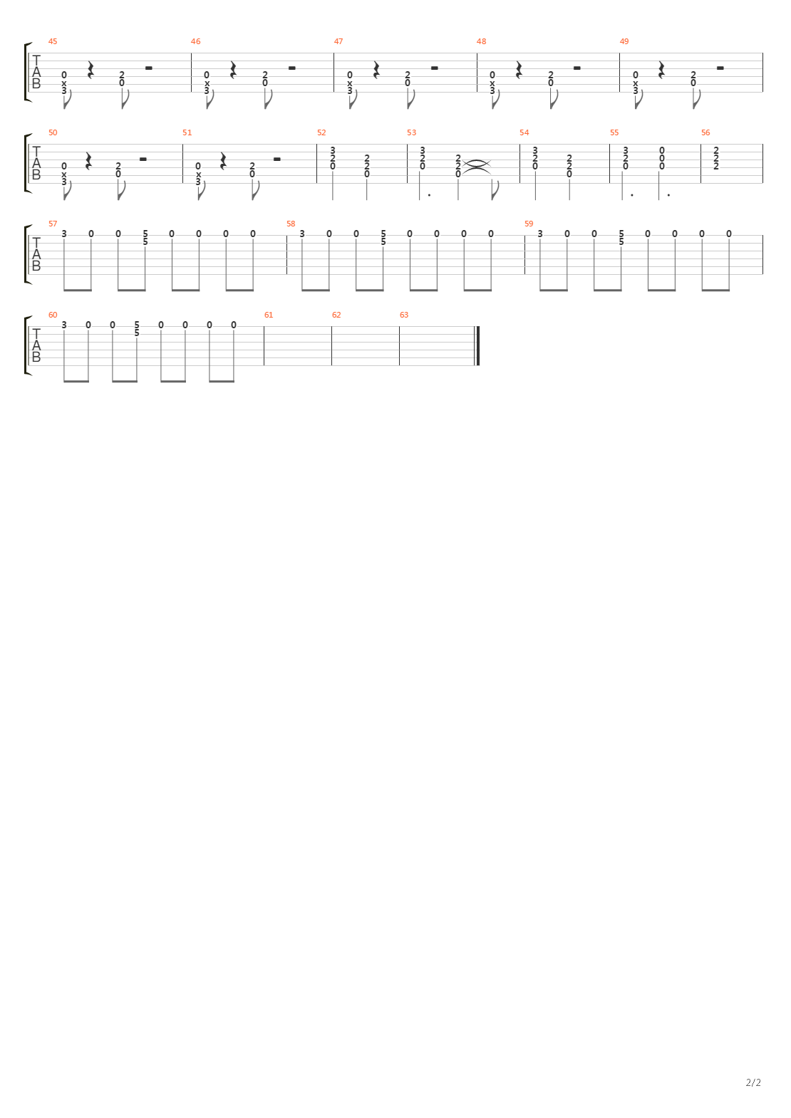 War Machine吉他谱