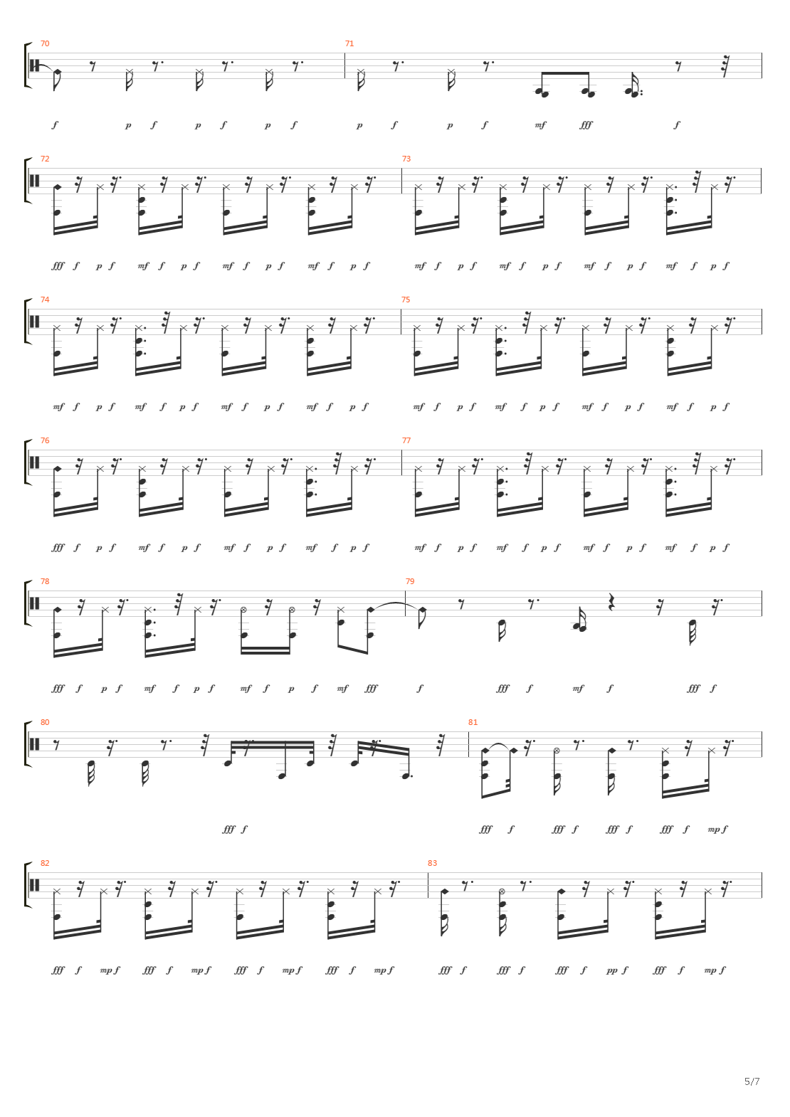 Tnt吉他谱