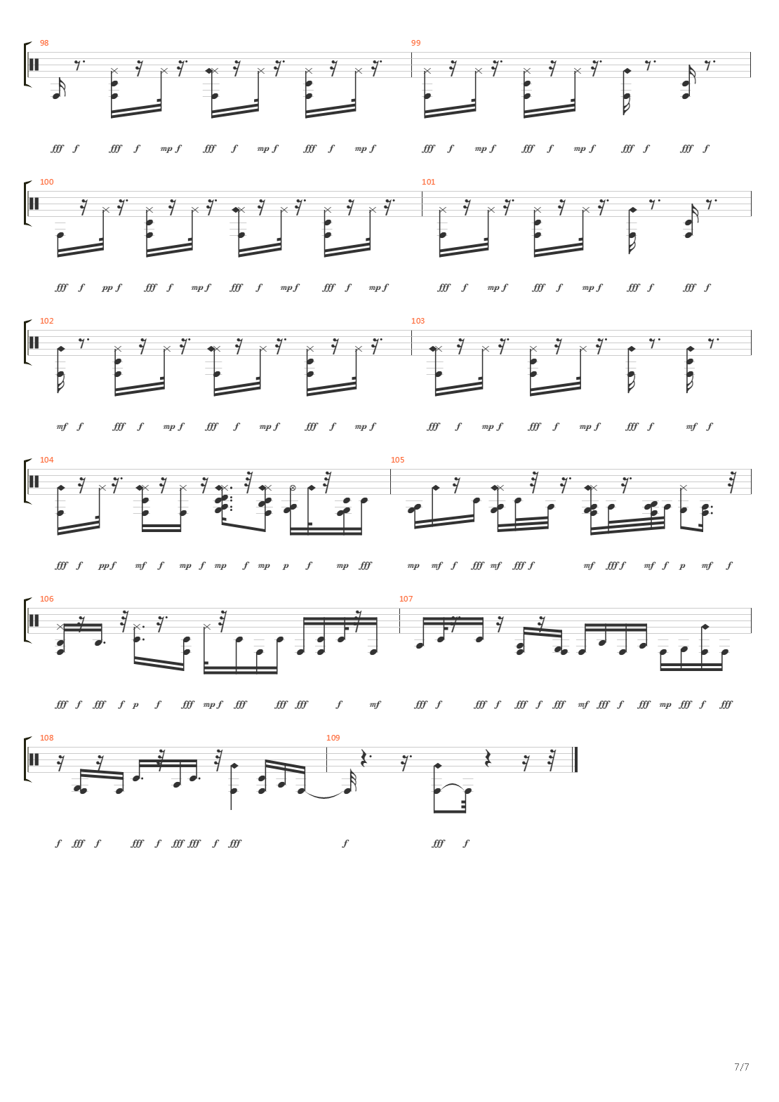 Tnt吉他谱