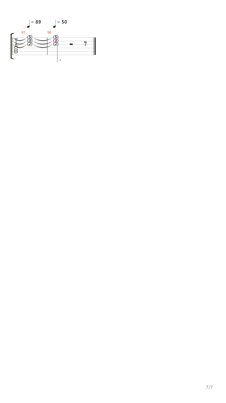 High吉他谱