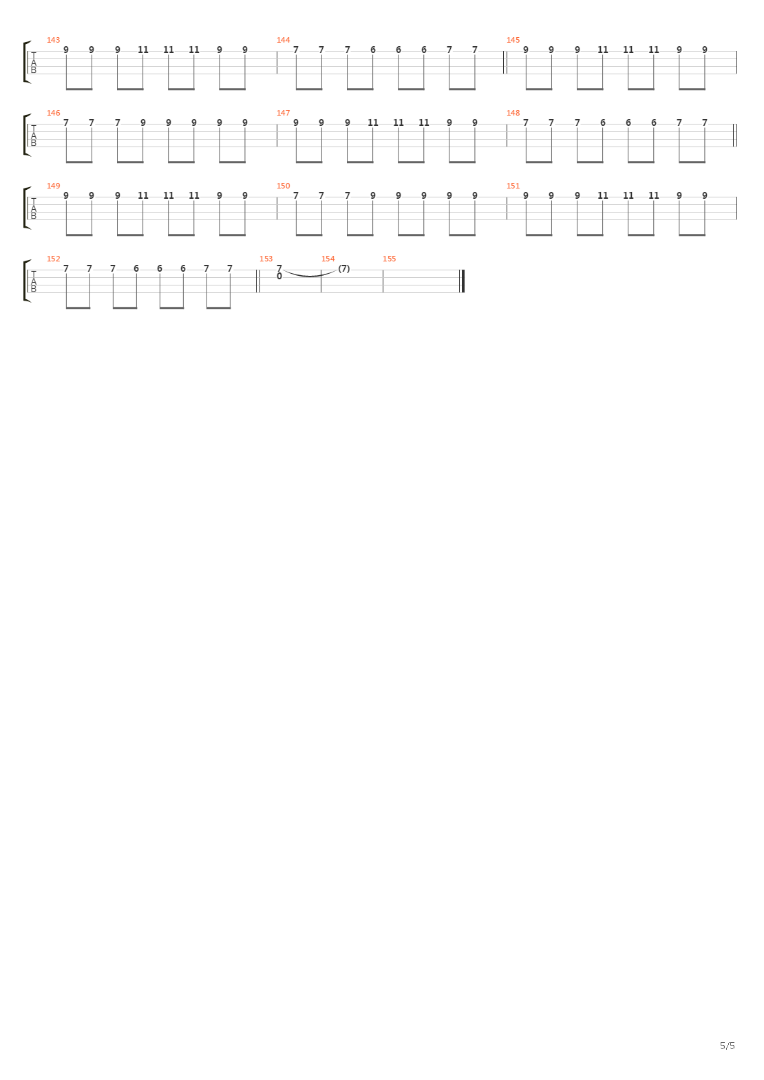 Primary吉他谱