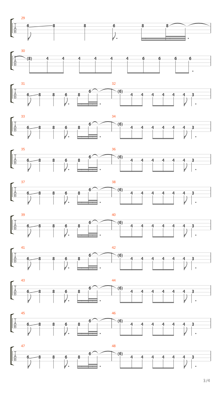 Subway Song吉他谱