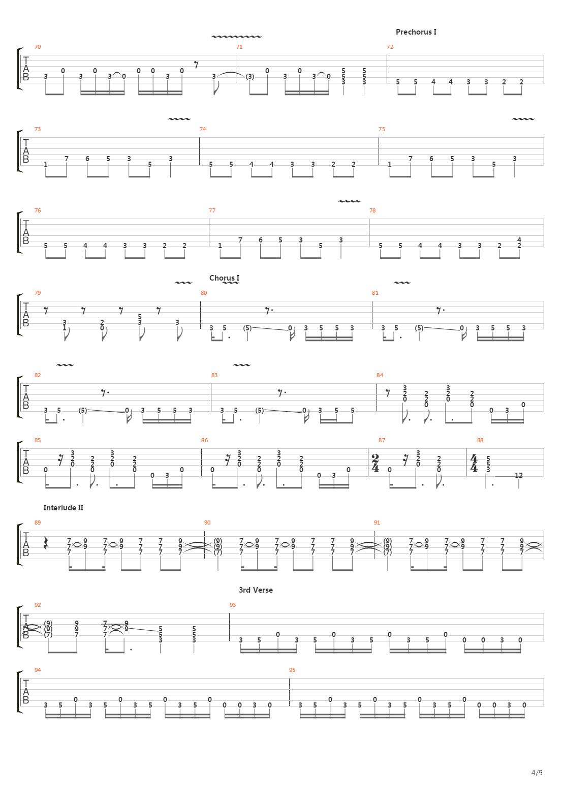 Locomotive吉他谱