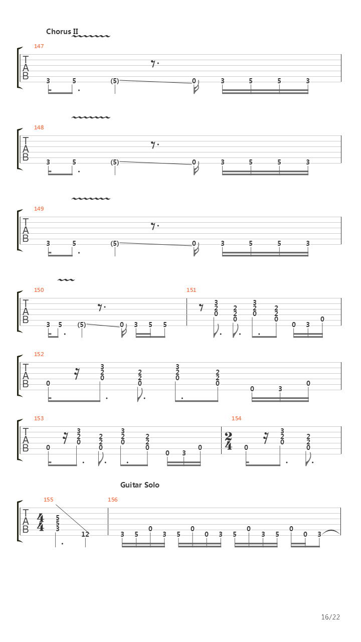 Locomotive吉他谱