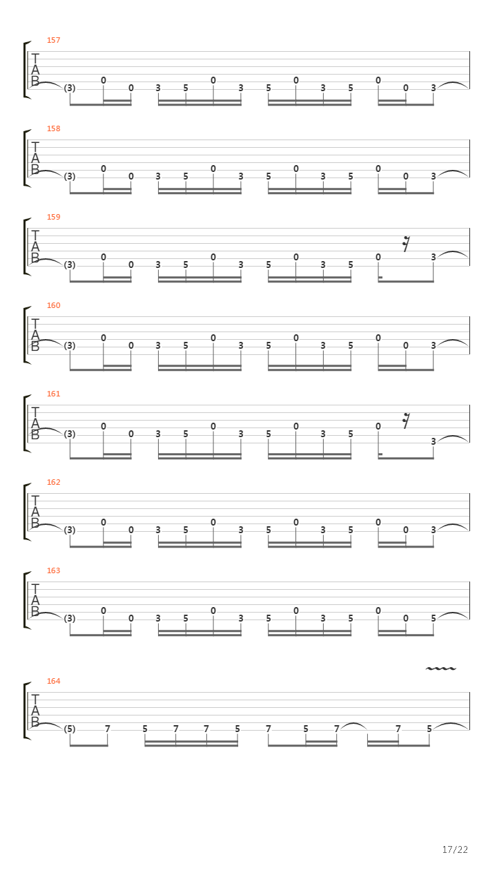 Locomotive吉他谱