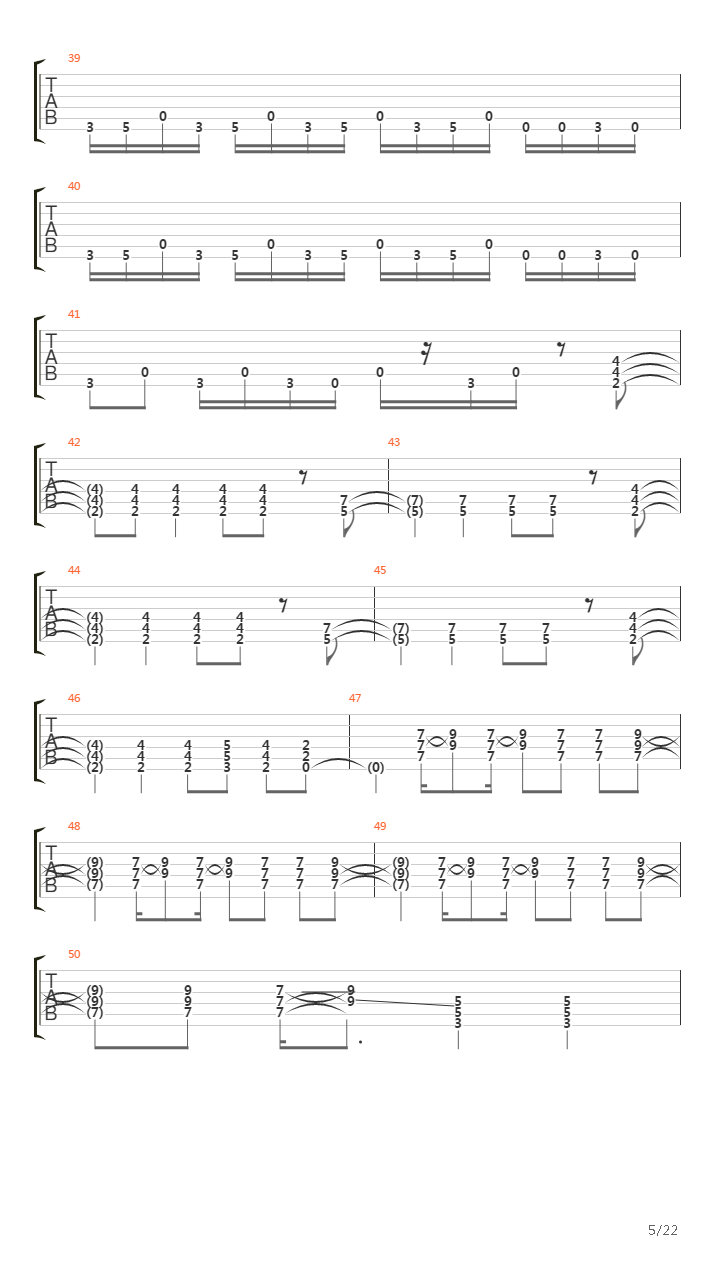 Locomotive吉他谱