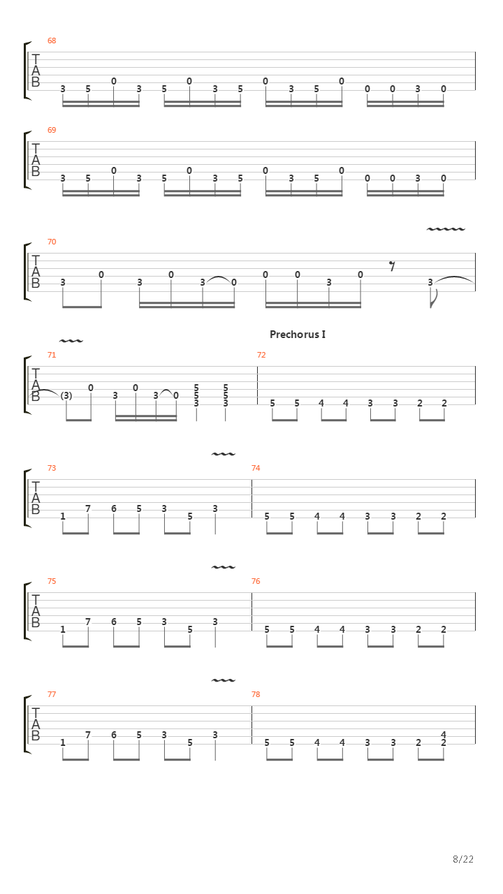 Locomotive吉他谱