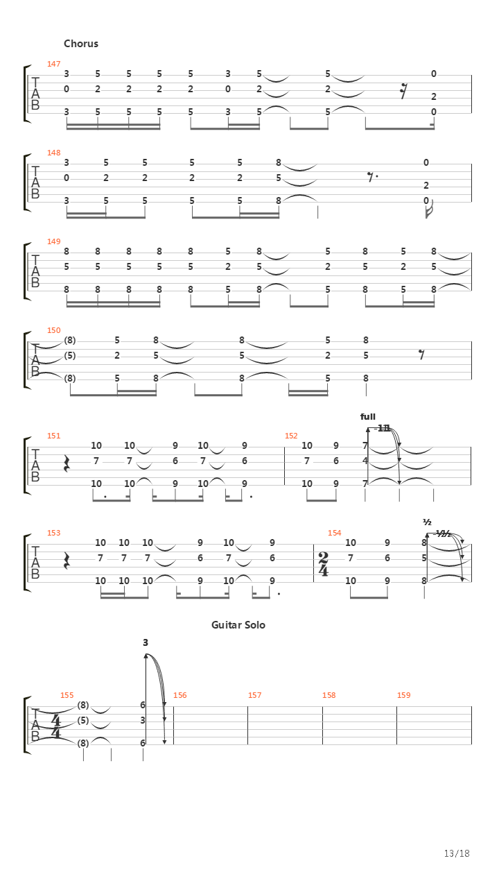 Locomotive吉他谱