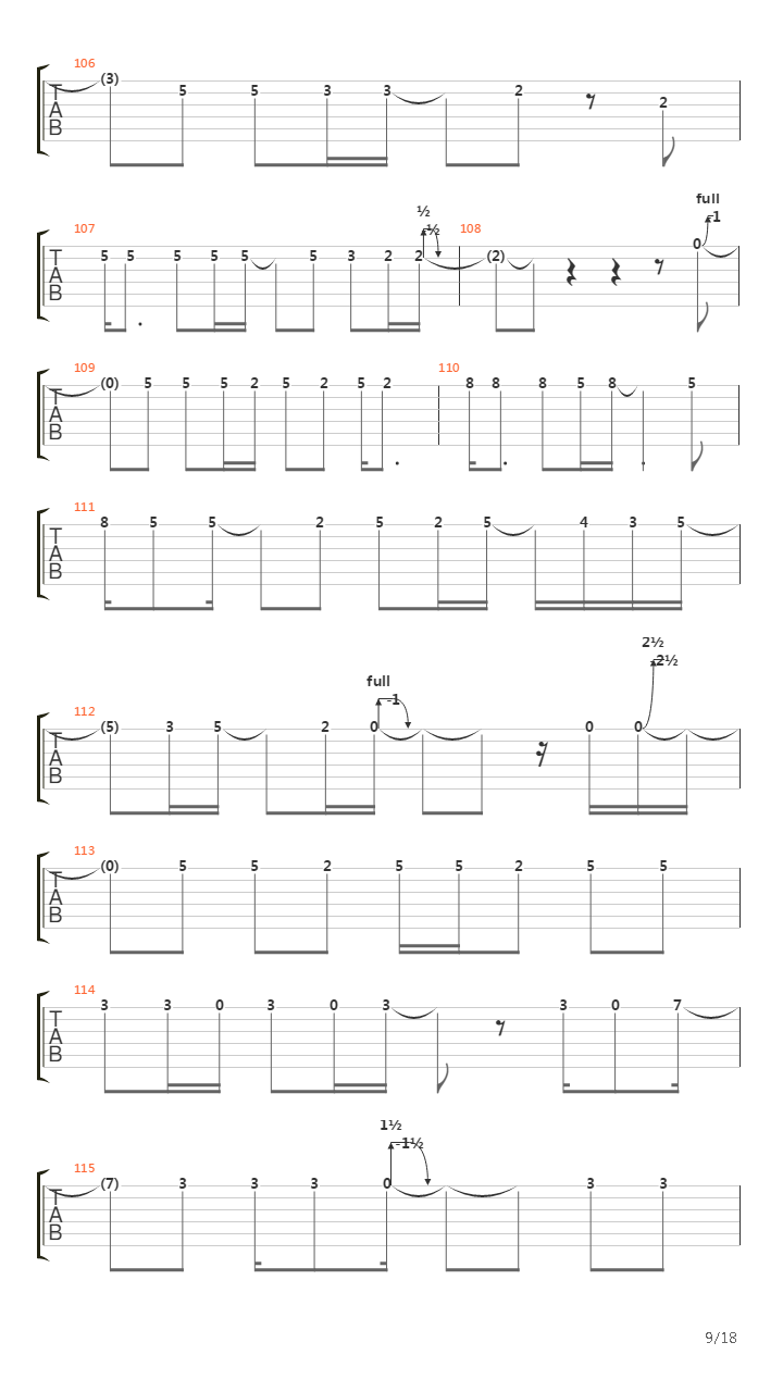 Locomotive吉他谱