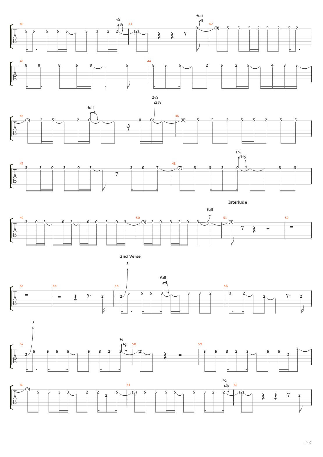 Locomotive吉他谱