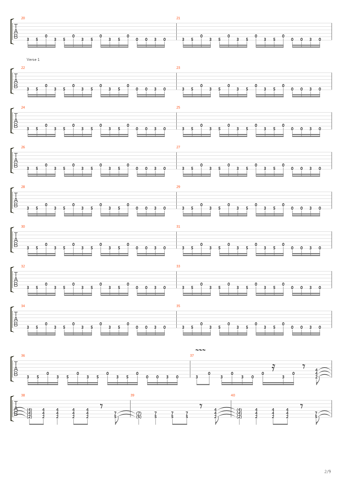 Locomotive吉他谱