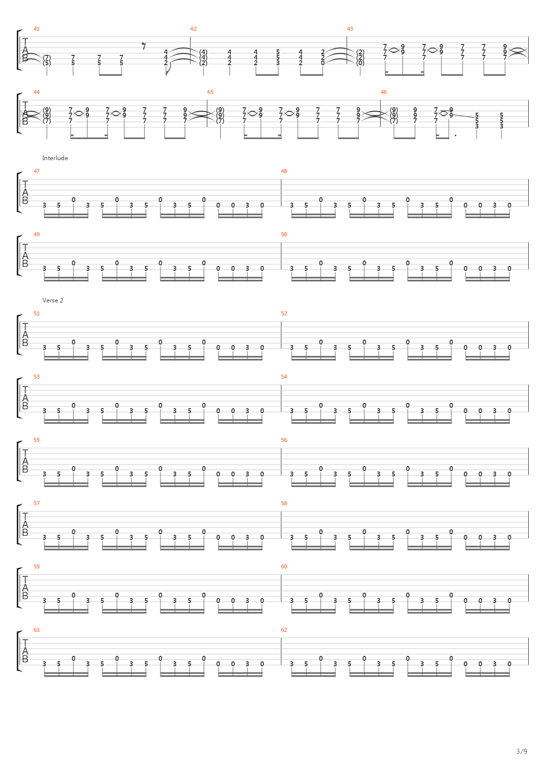 Locomotive吉他谱