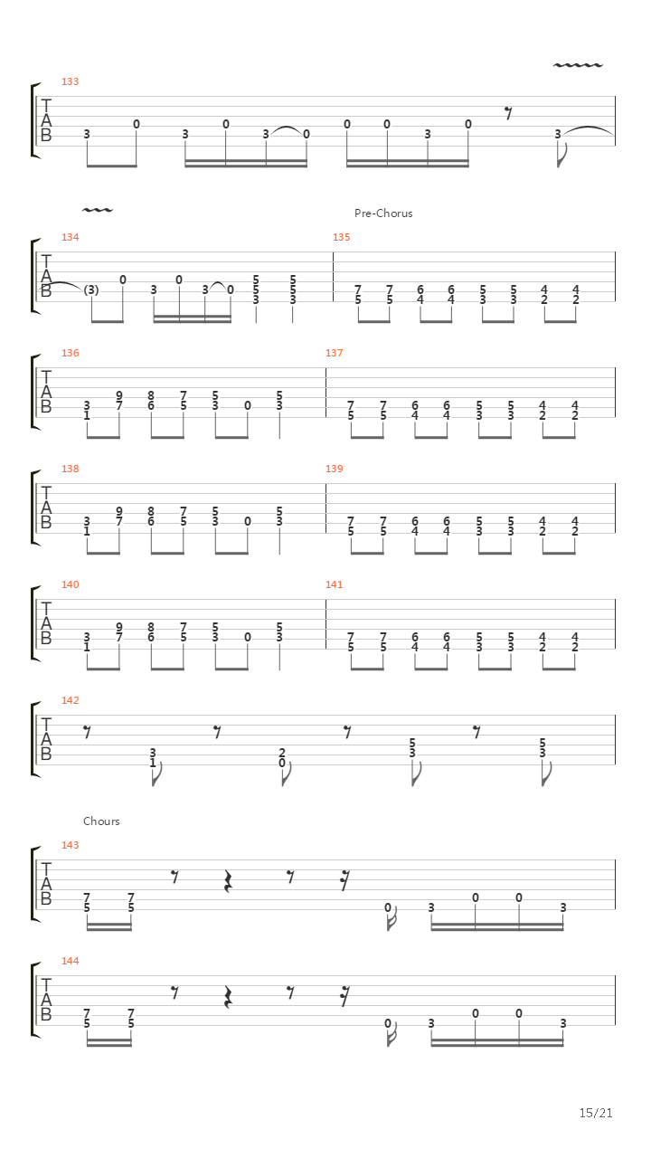 Locomotive吉他谱