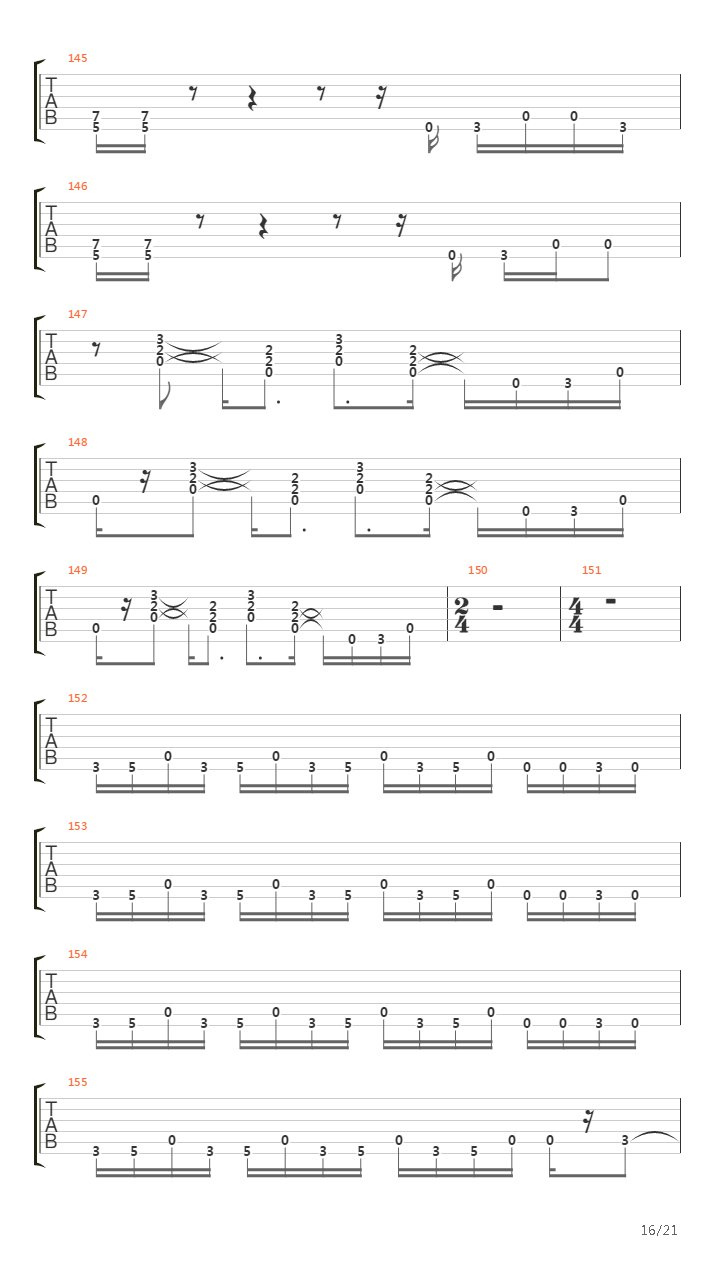 Locomotive吉他谱