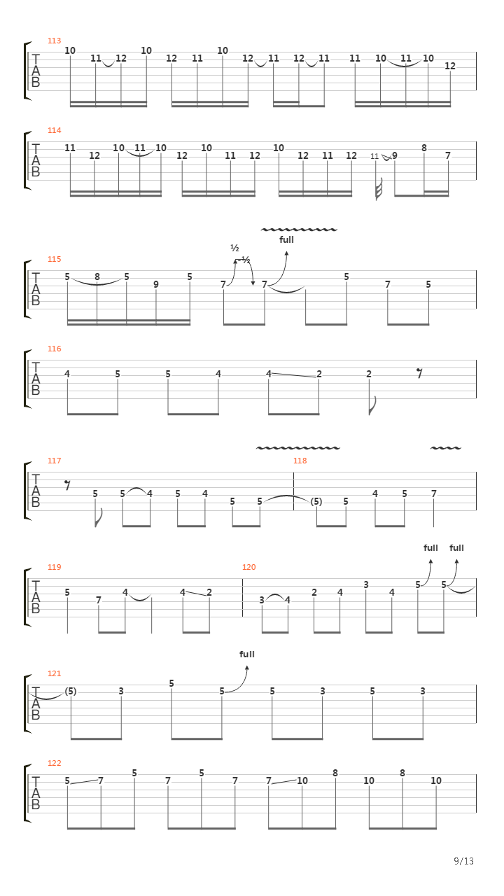 Patience吉他谱