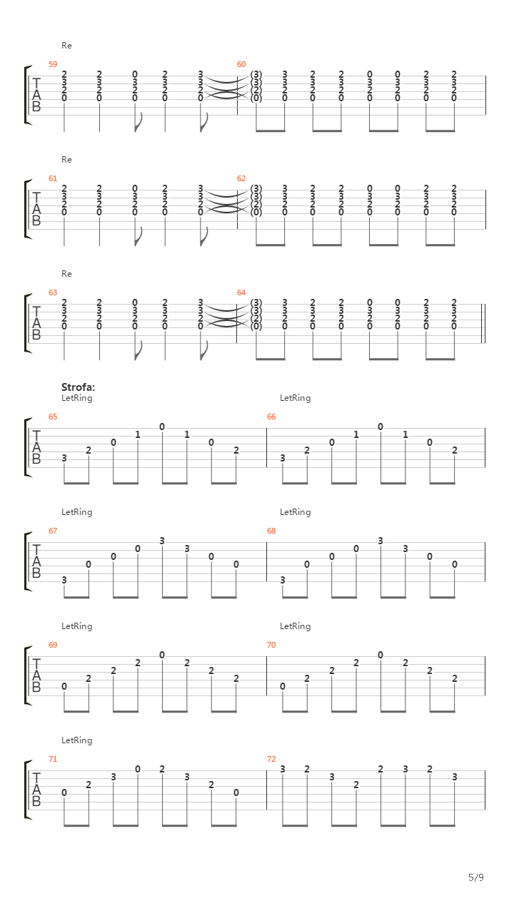 Patience吉他谱