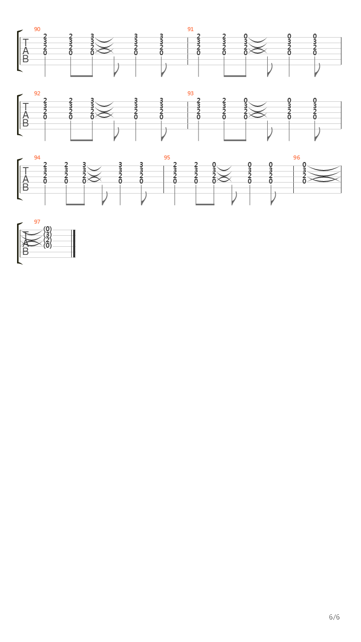 You Cant Put Your Arms吉他谱