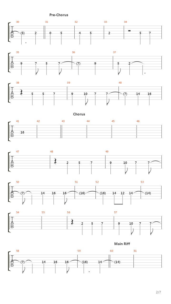 I Love You Prelude To Tragedy吉他谱