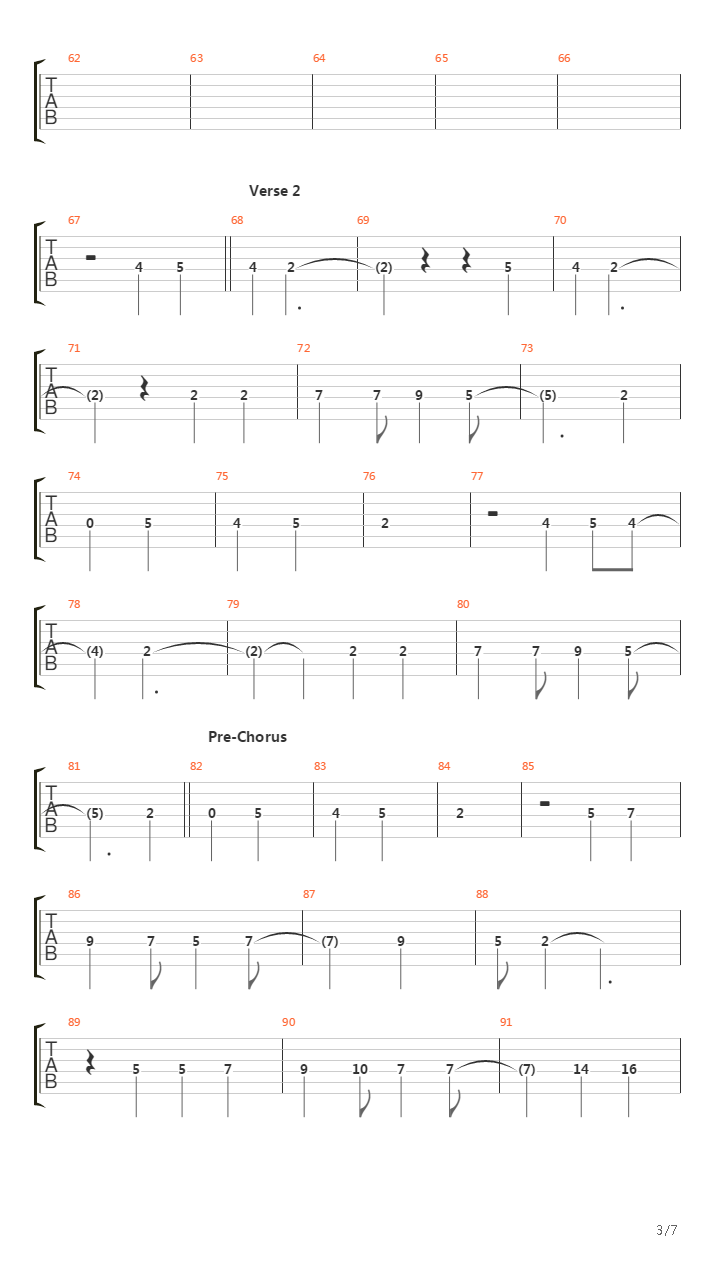 I Love You Prelude To Tragedy吉他谱