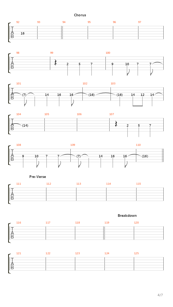 I Love You Prelude To Tragedy吉他谱