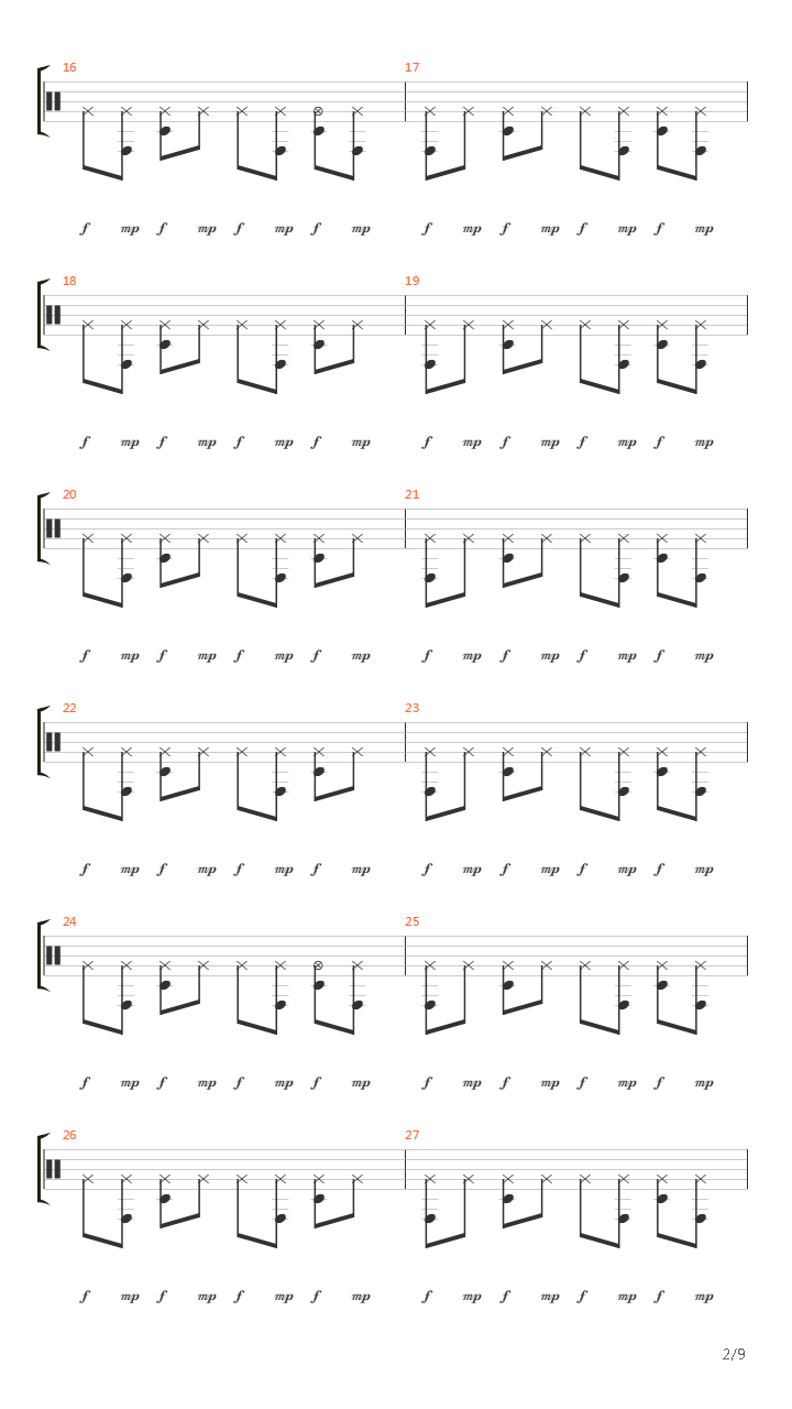 Pretending吉他谱