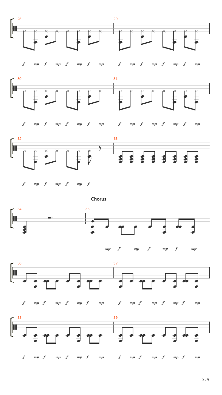 Pretending吉他谱