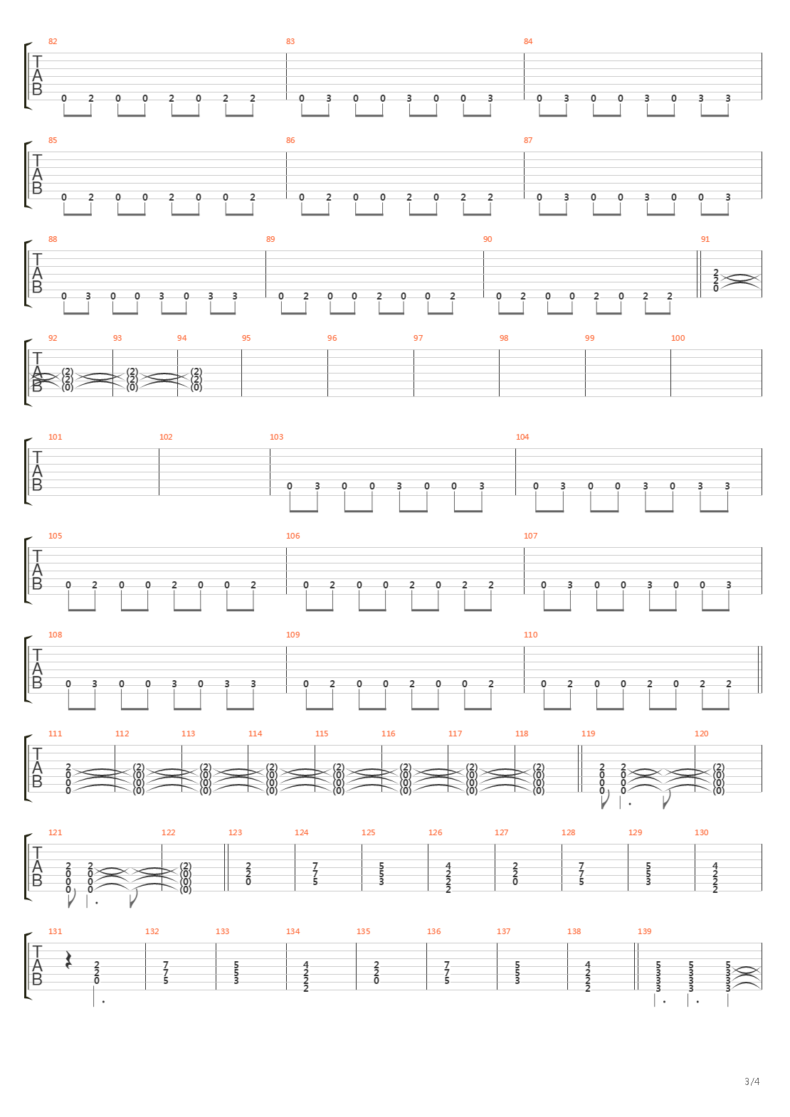 The Beginning Of The End吉他谱