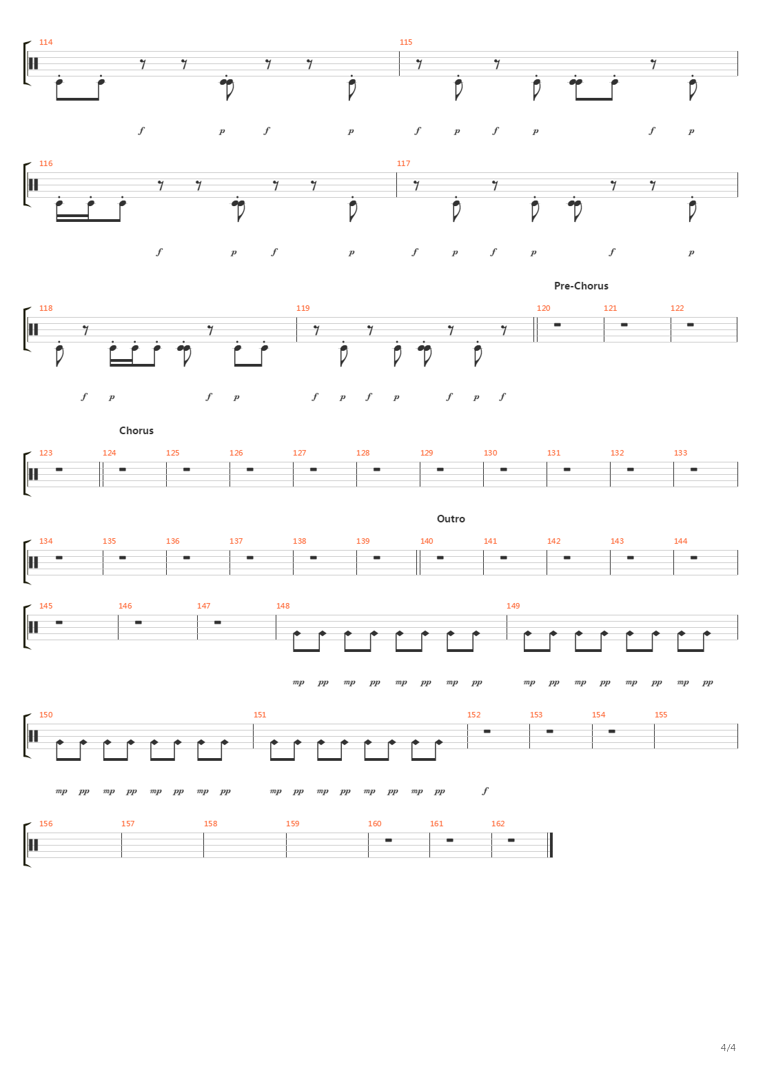 The Beginning Of The End吉他谱