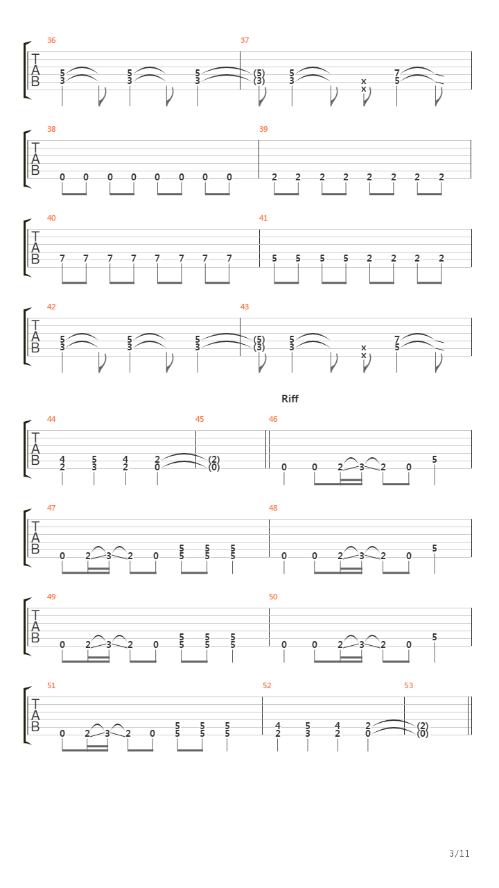 Venus Doom吉他谱