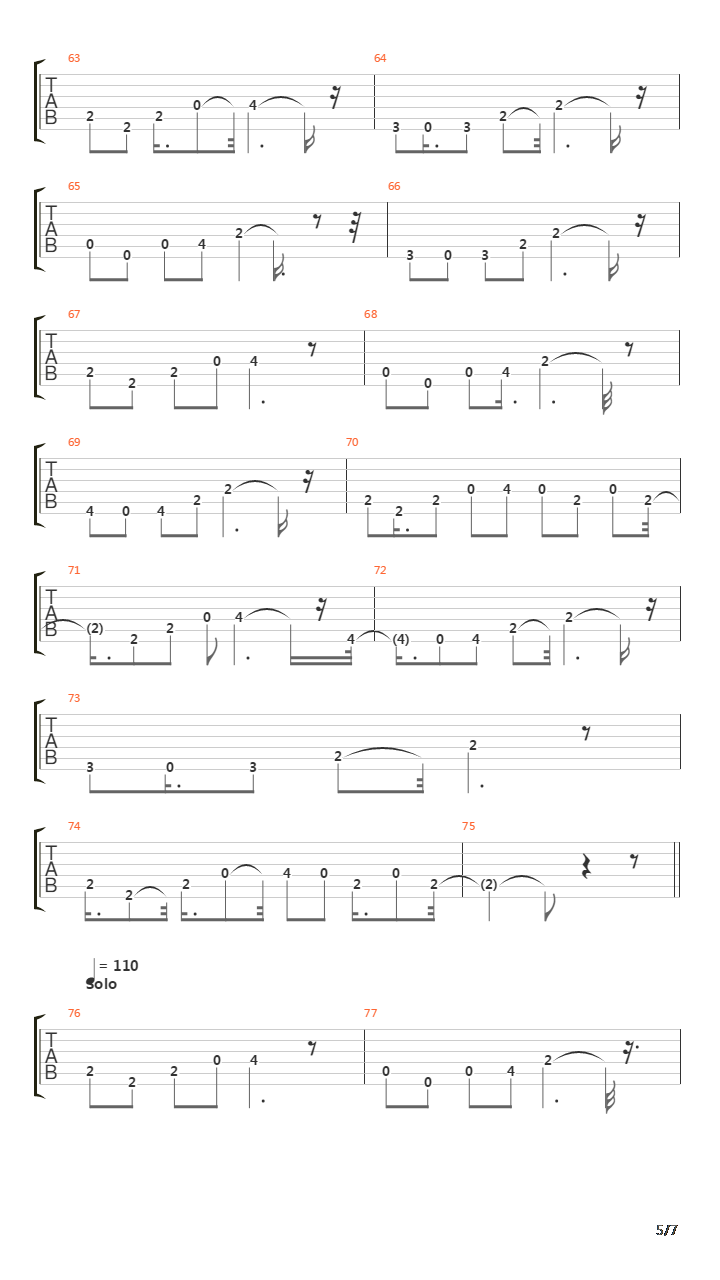 Eva吉他谱