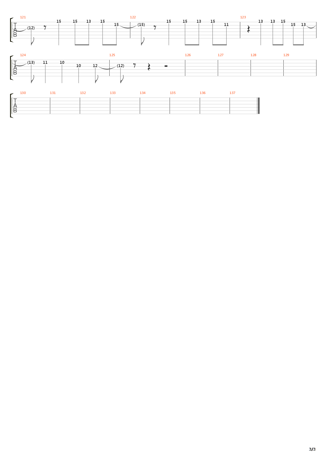 Nemo吉他谱