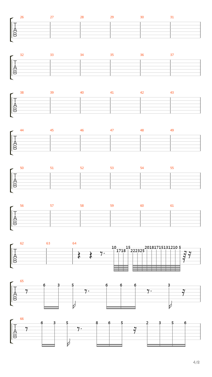 Sahara吉他谱