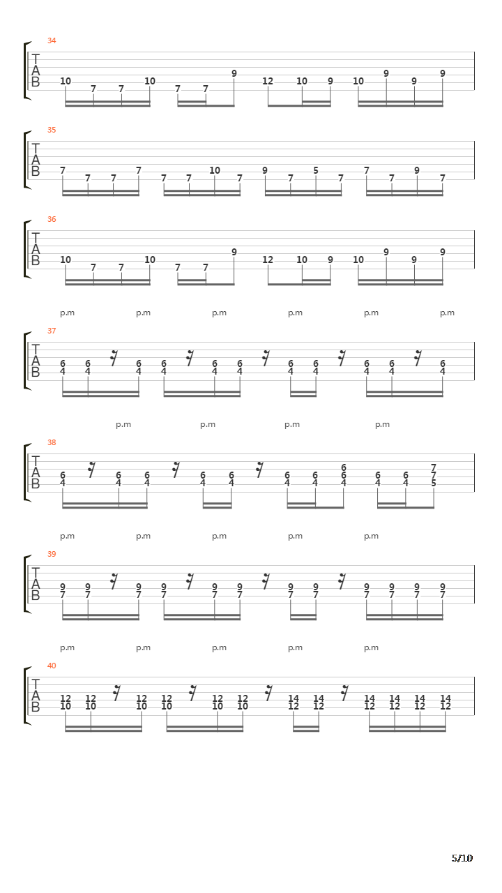 The Kinslayer吉他谱