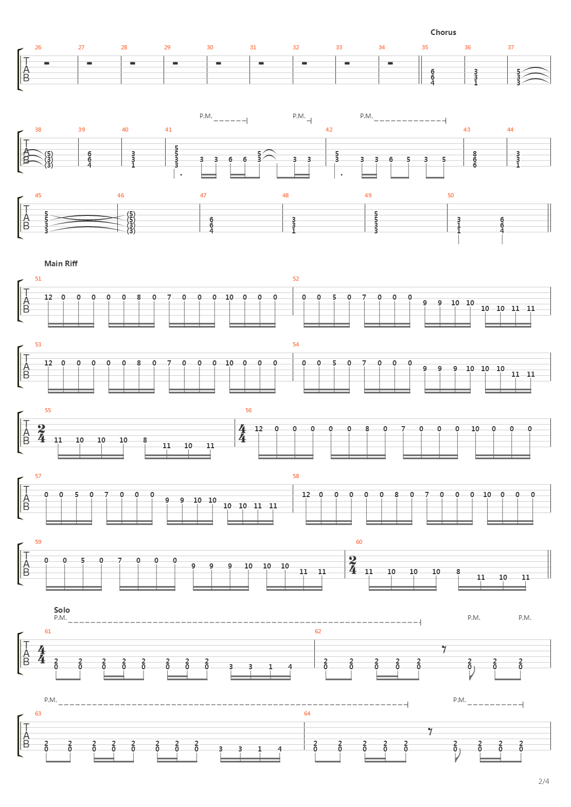 The Siren吉他谱