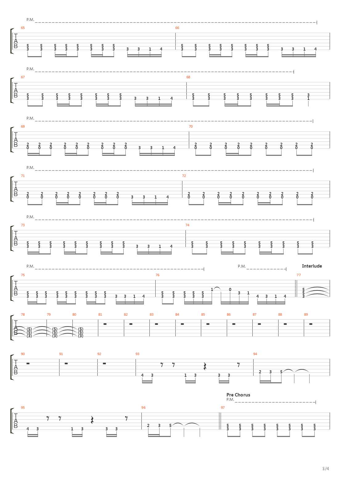 The Siren吉他谱