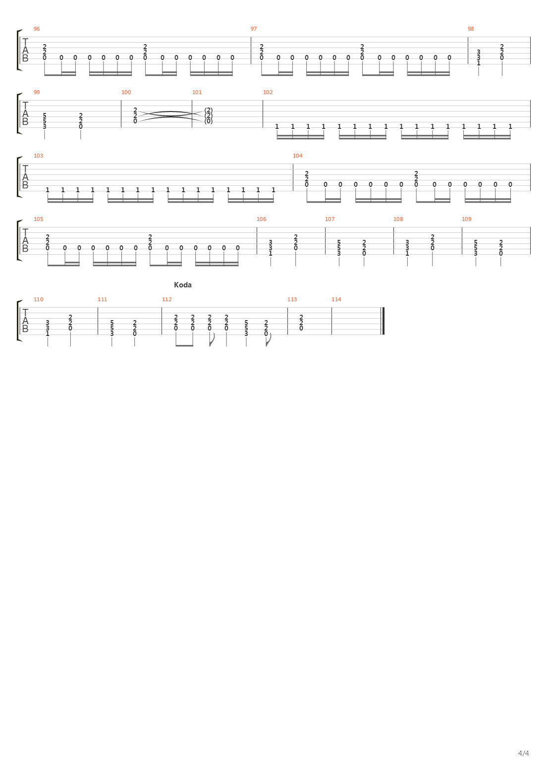 The Wayfarer吉他谱