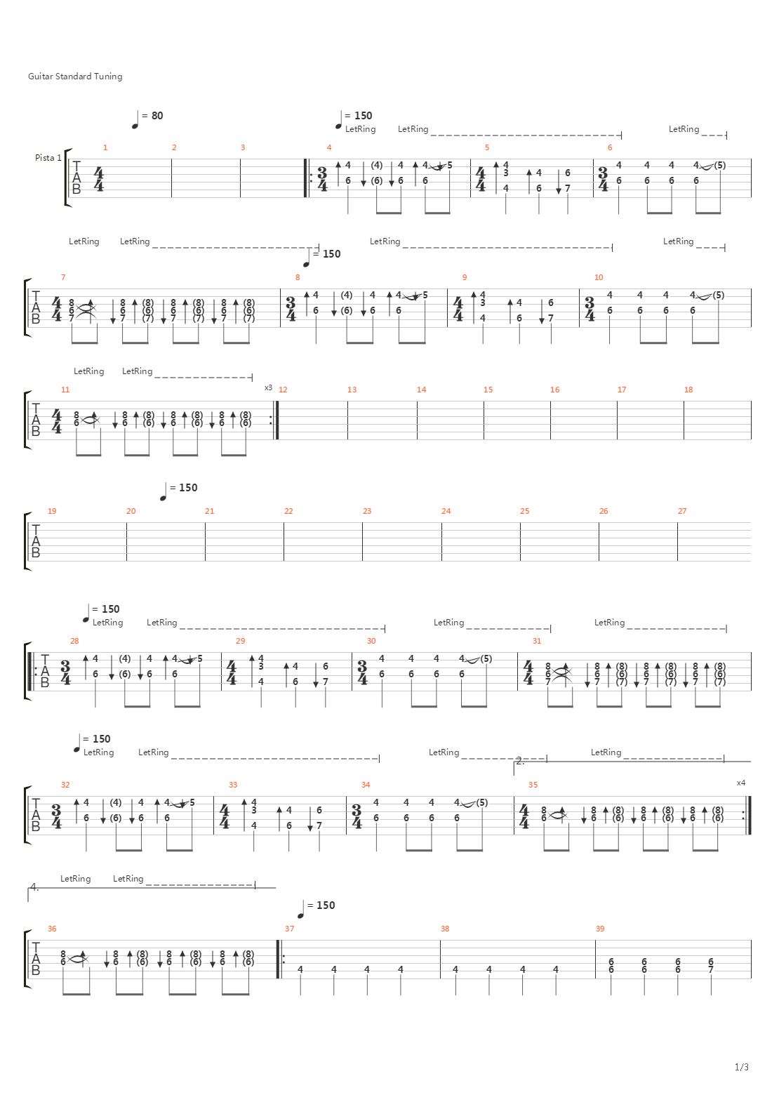 And All That Could Have Been吉他谱