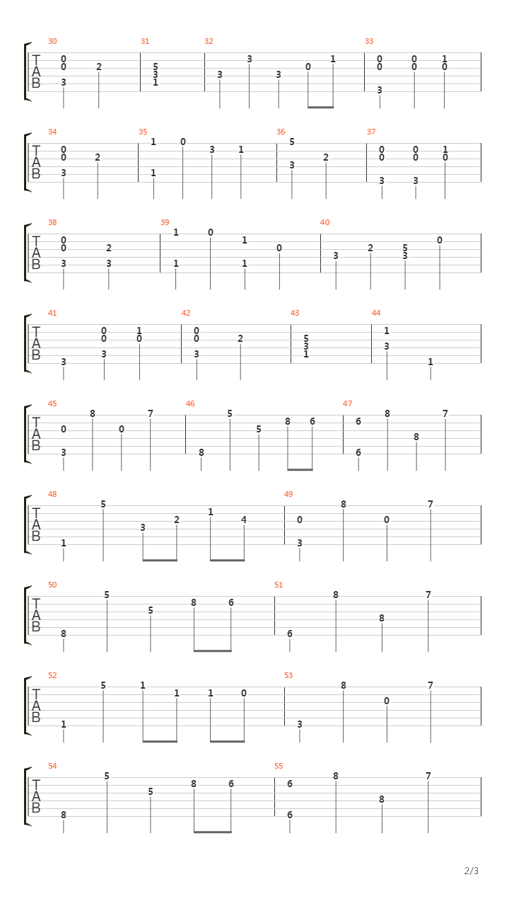 Another Version Of The Truth吉他谱