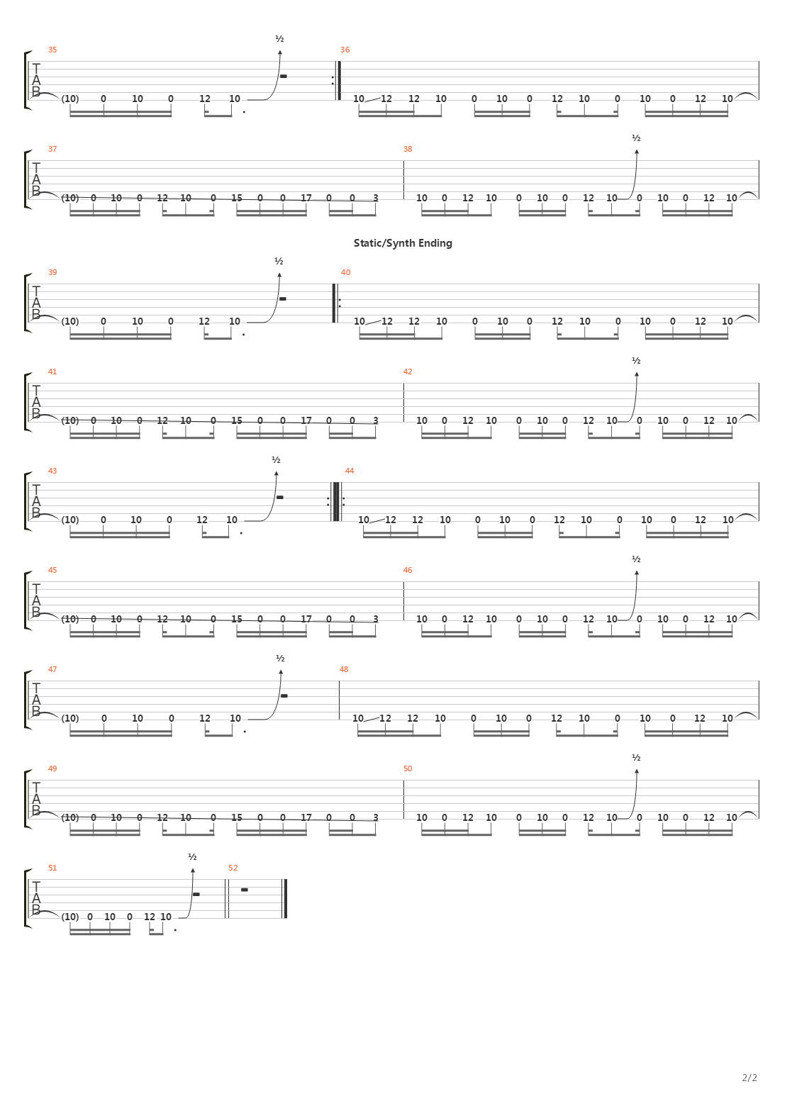 Burn吉他谱