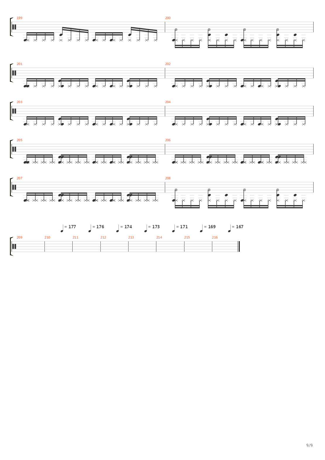 Burn吉他谱