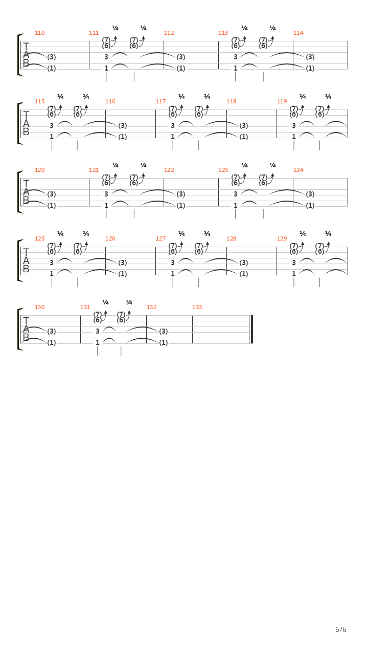 Eraser吉他谱