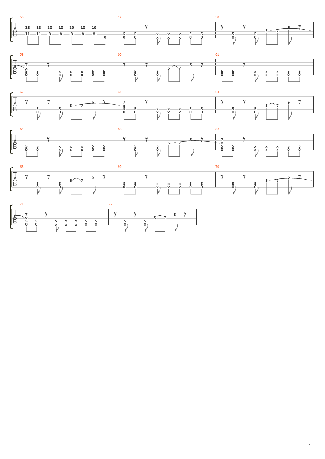 Hyperpower吉他谱