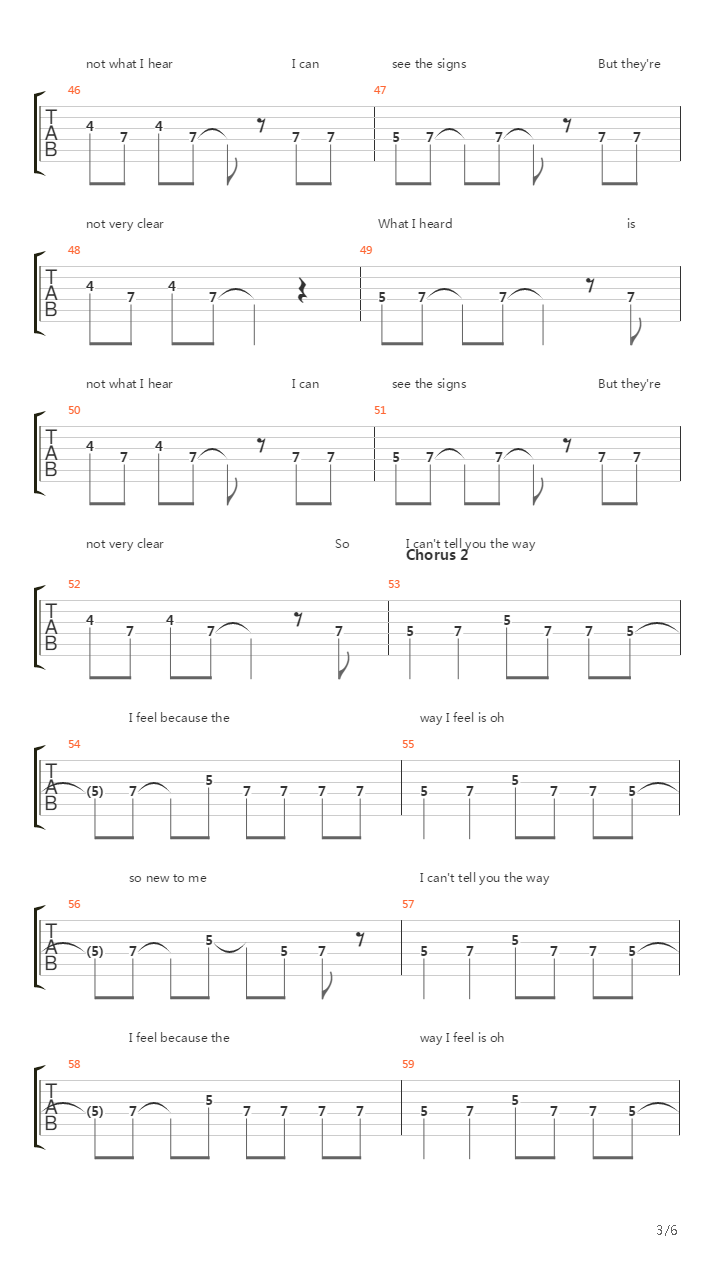 Columbia吉他谱