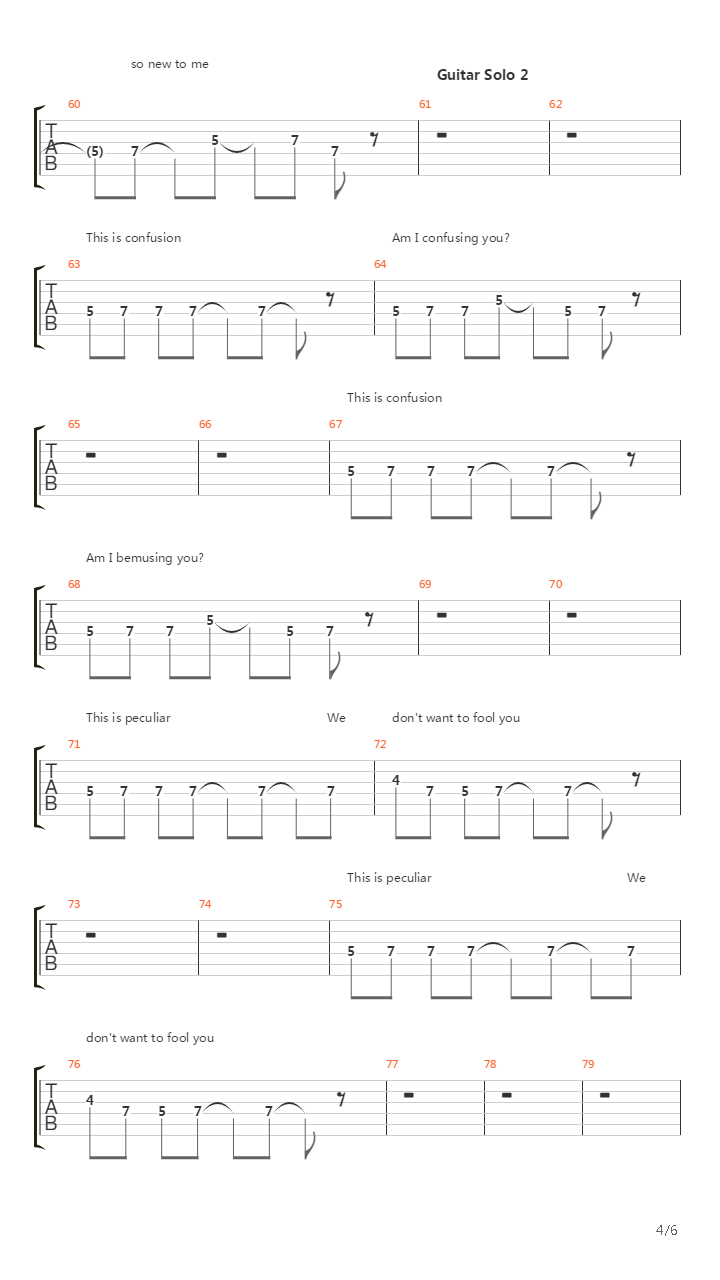 Columbia吉他谱