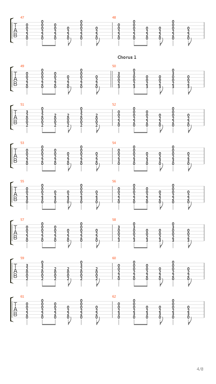 Falling Down吉他谱