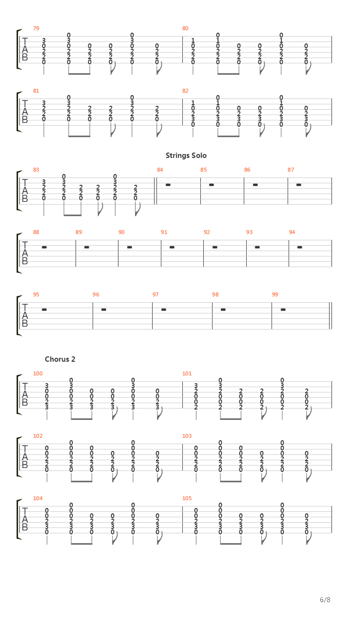 Falling Down吉他谱